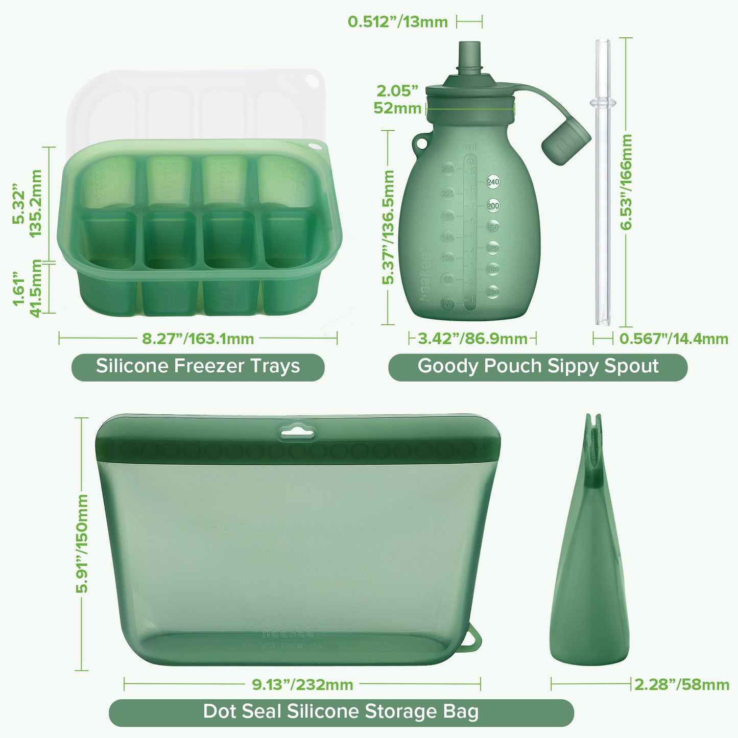 Flexi-Prep, Store & Feed Combo