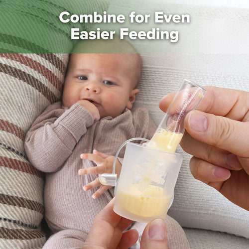 Silicone Colostrum Collector & Lidded Cup Pack (pre-sterilised) - 6ml - 6pcs