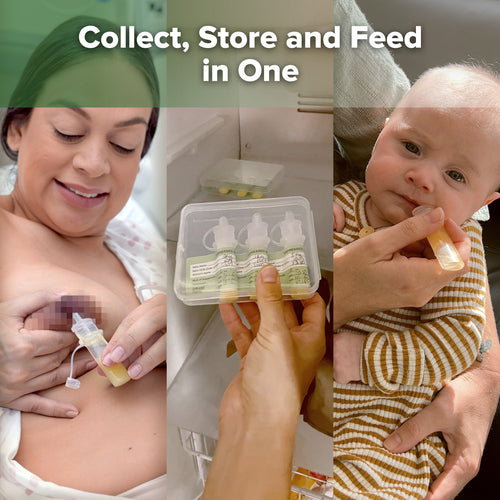 Silicone Colostrum Collector Pack (pre-sterilised) - 6ml - 6pcs