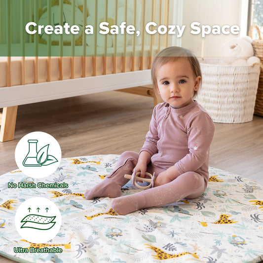 Baby Play Mat - Jungle Friends