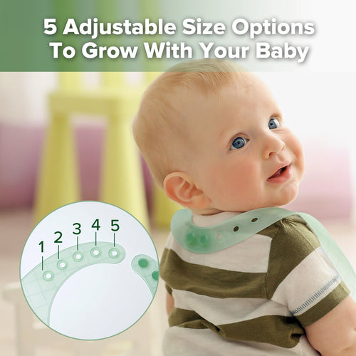 Lightweight Silicone Pocket Bib