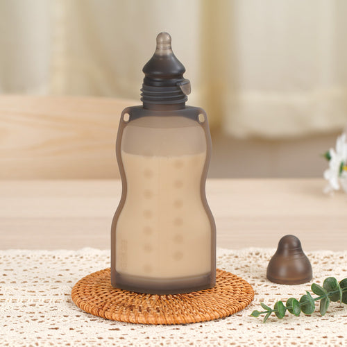 Silicone Squeeze & Feed Bag (260ml)