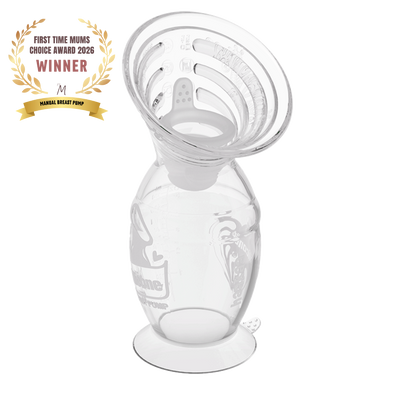 Haakaa Gen 2+ Manual Silicone Breast Pump with First Time Mums UK 2026 Award seal