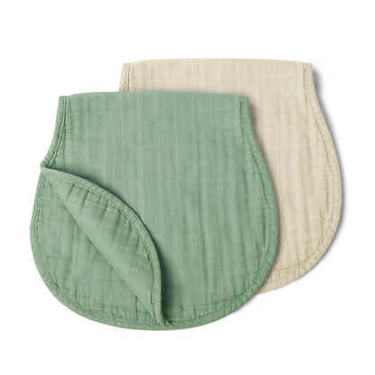 Organic Cotton Burp Cloth - 2pcs