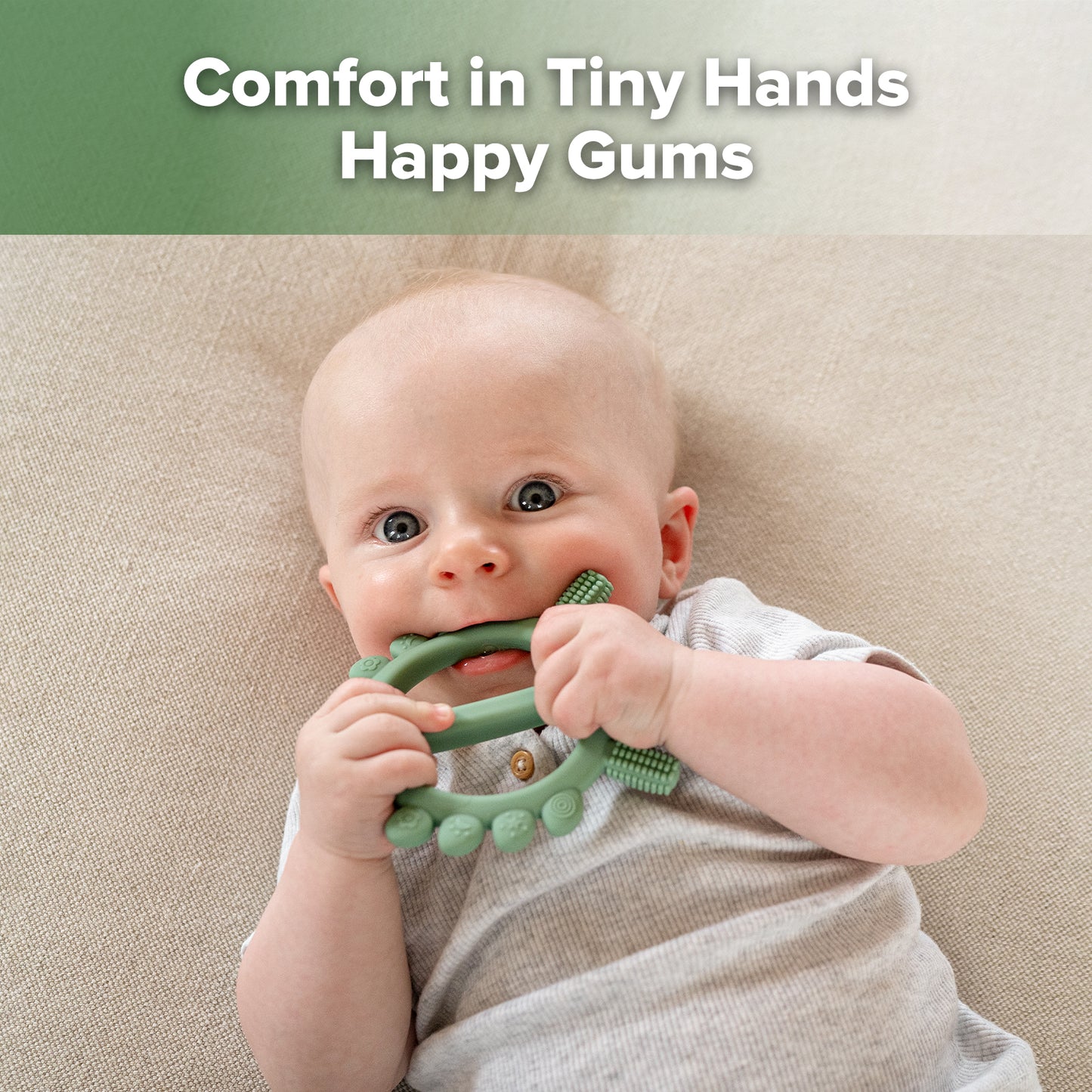 Silicone Crab Teether