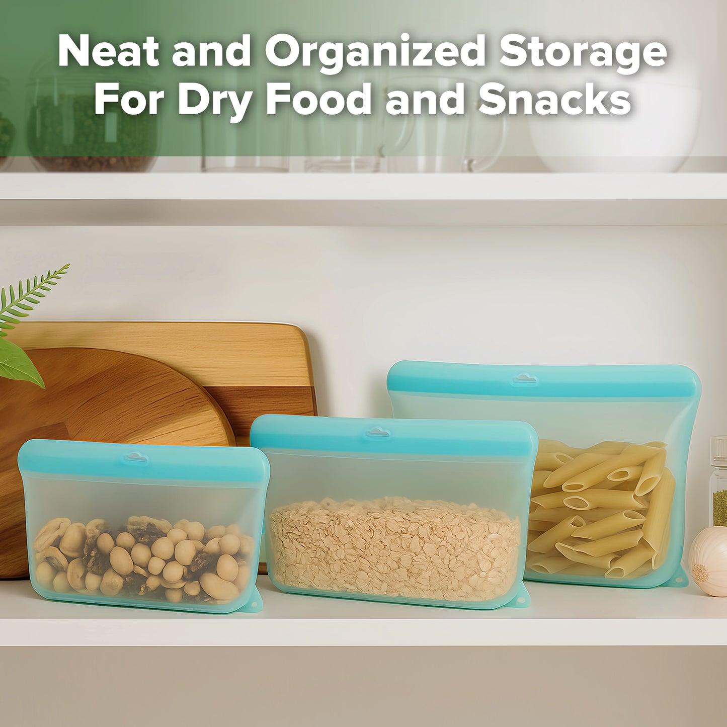 Dot Seal Silicone Storage Bag Set