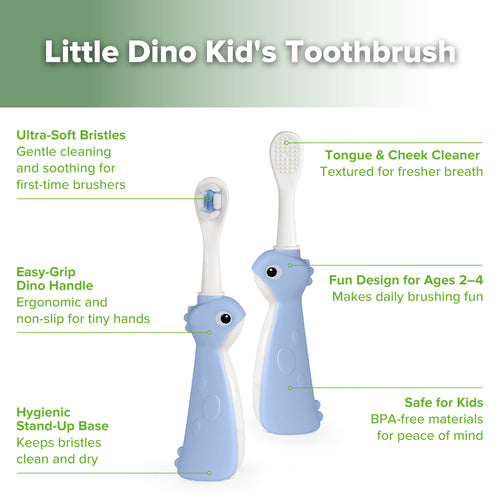 Little Dino Kid's Toothbrush