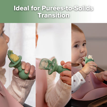 Astronaut Beginner Silicone Cutlery Set