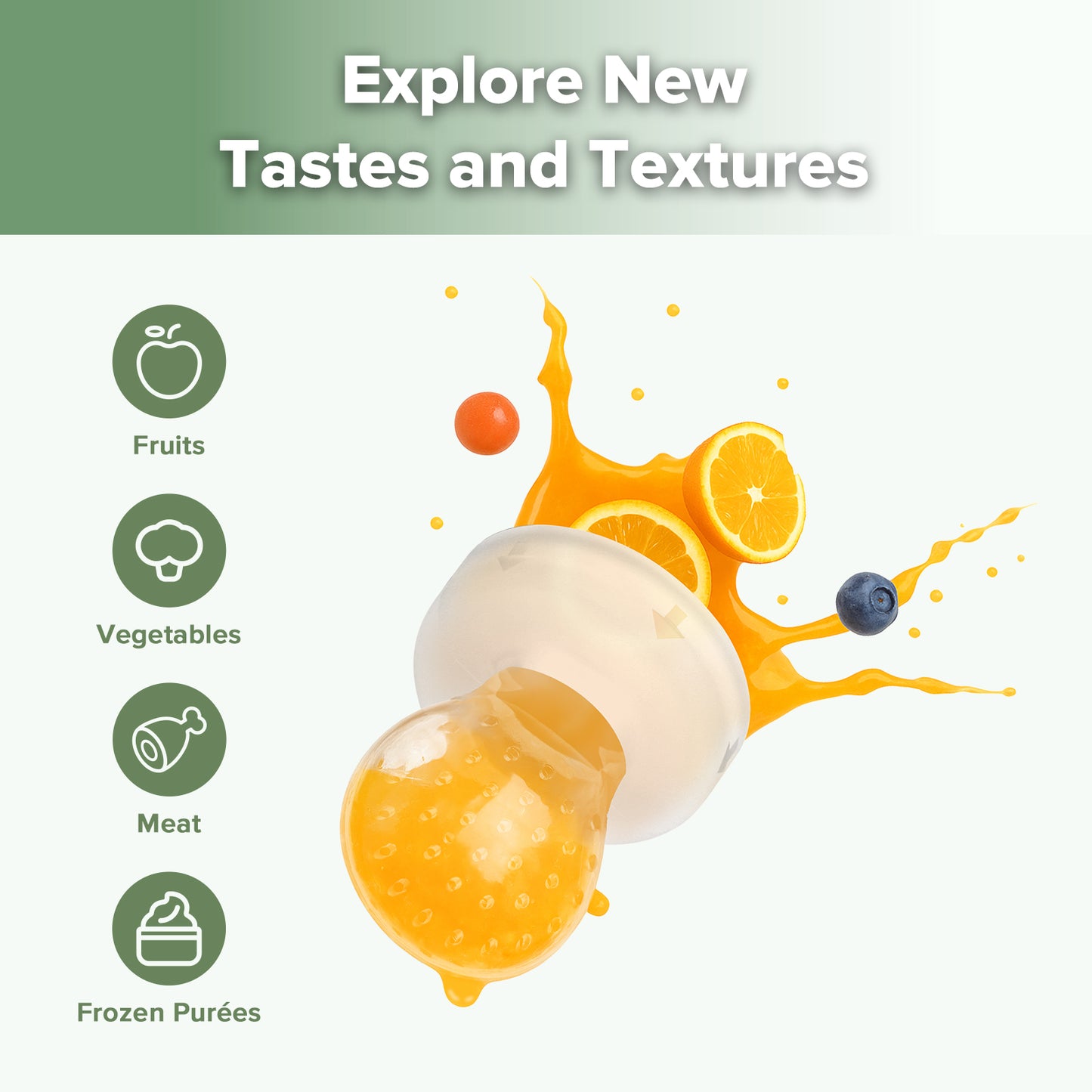 Fresh Food Feeder One-piece Replacement Pouch - L