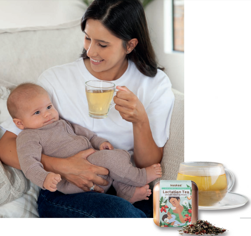 Organic Herbal Lactation Tea for Breastfeeding Mums