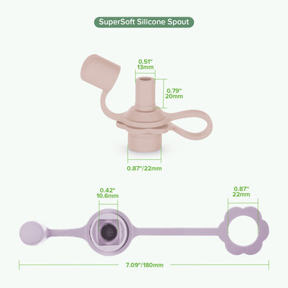 SuperSoft Silicone Spout - 2pcs