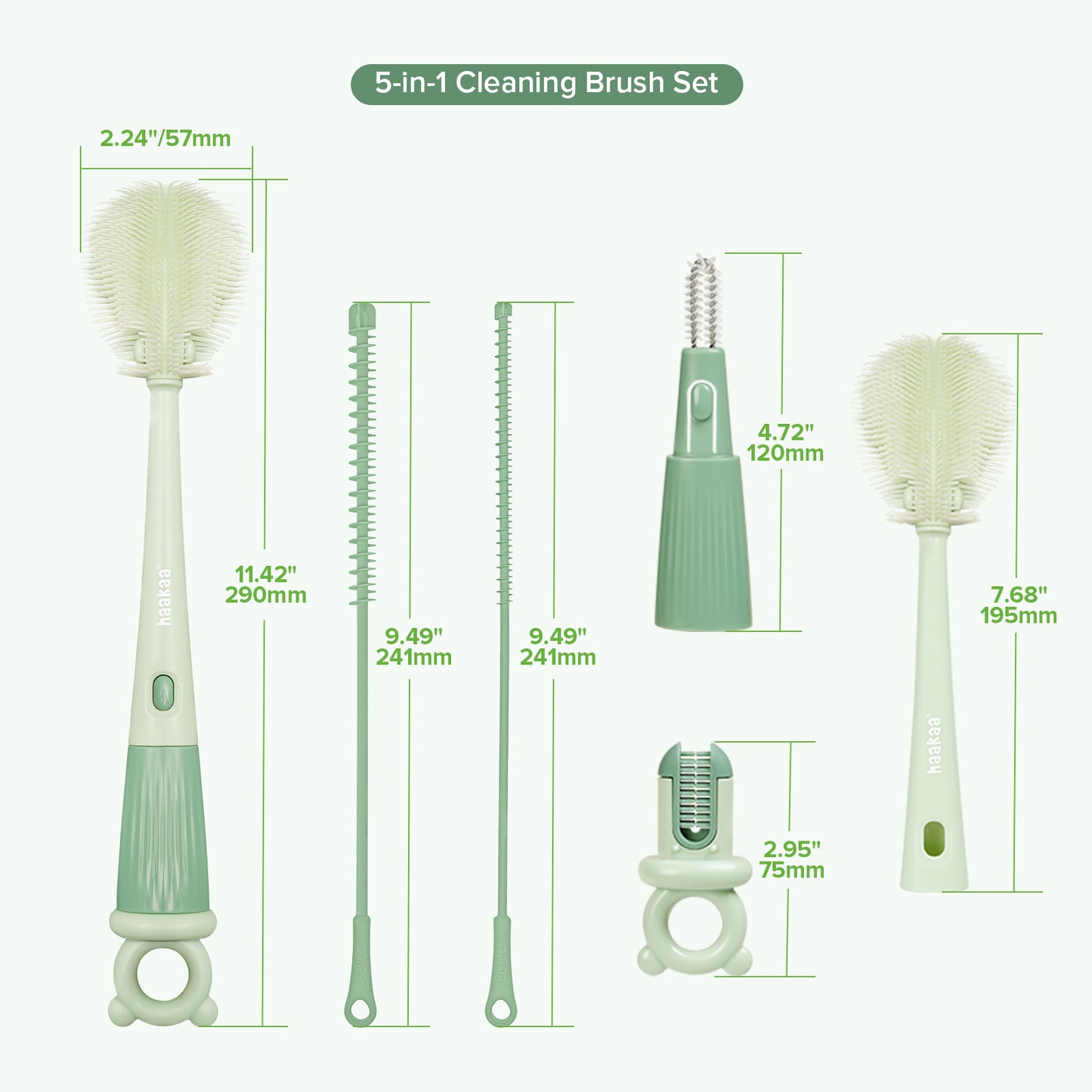 5-in-1 Cleaning Brush Set