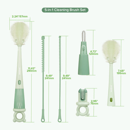 5-in-1 Cleaning Brush Set