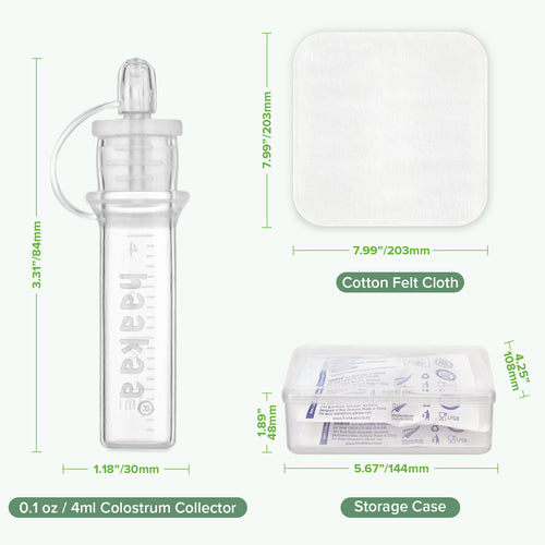 Liquid Gold Collection Set - Gen. 1 + 4ml Colostrum Collectors (6pcs)