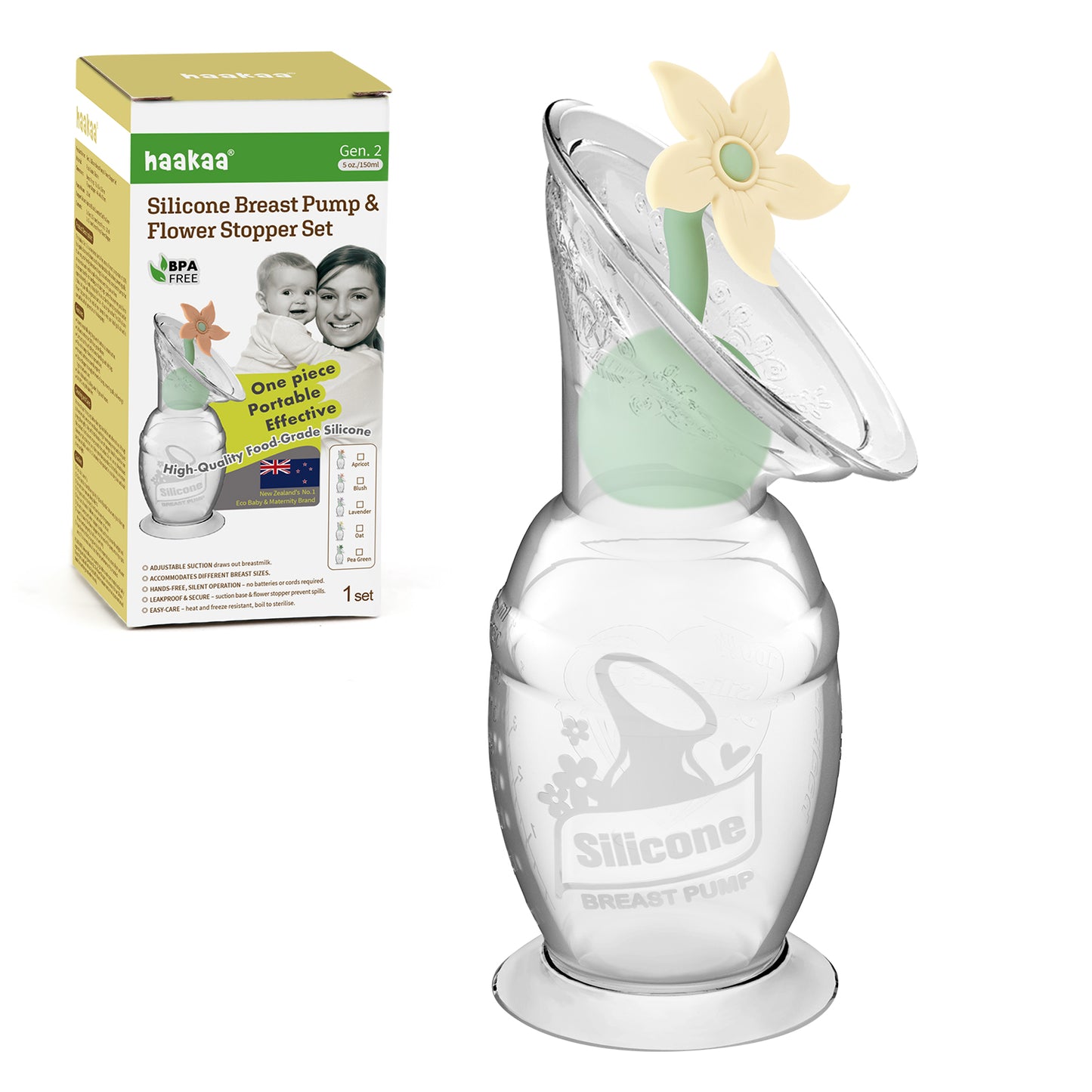 Generation 2 Breast Pump & Flower Stopper Gift Box