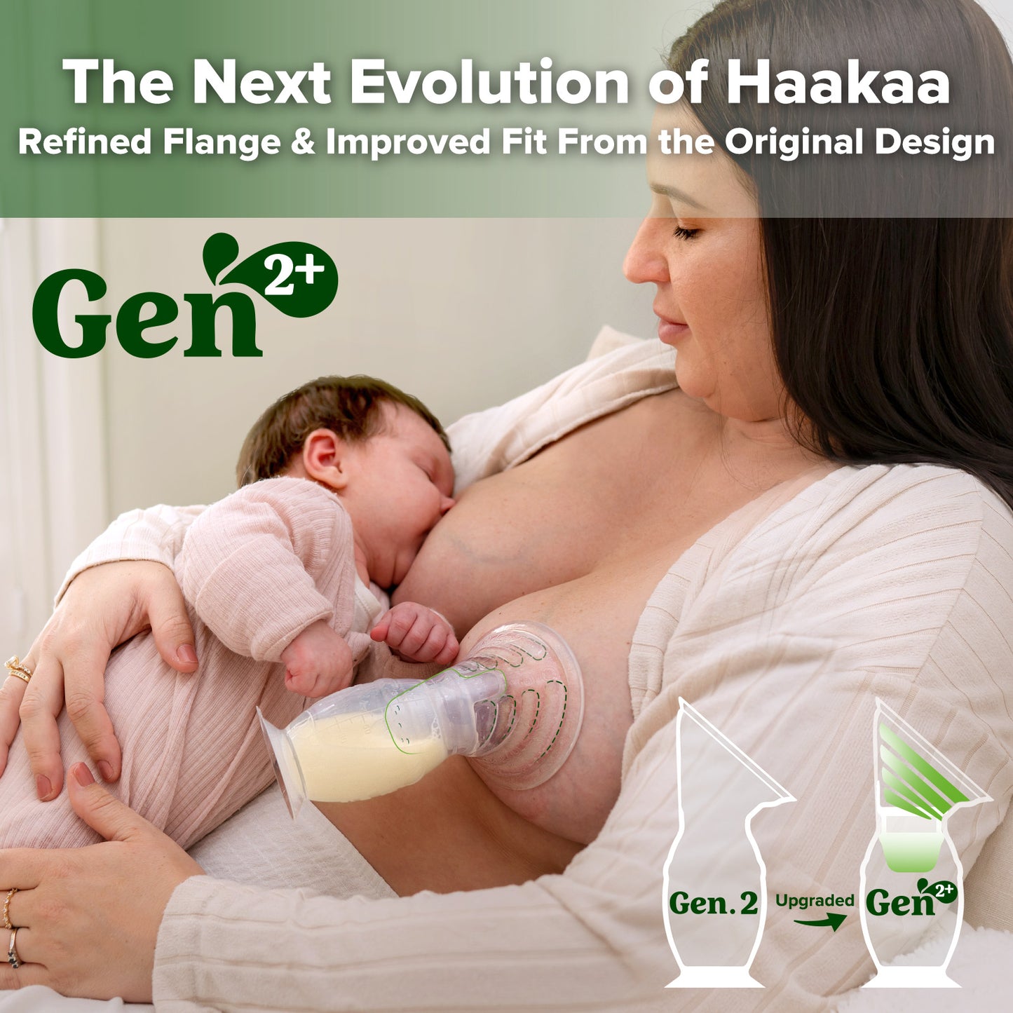 Gen. 2 Plus Silicone Manual Breast Pump + SpillGUARD Insert
