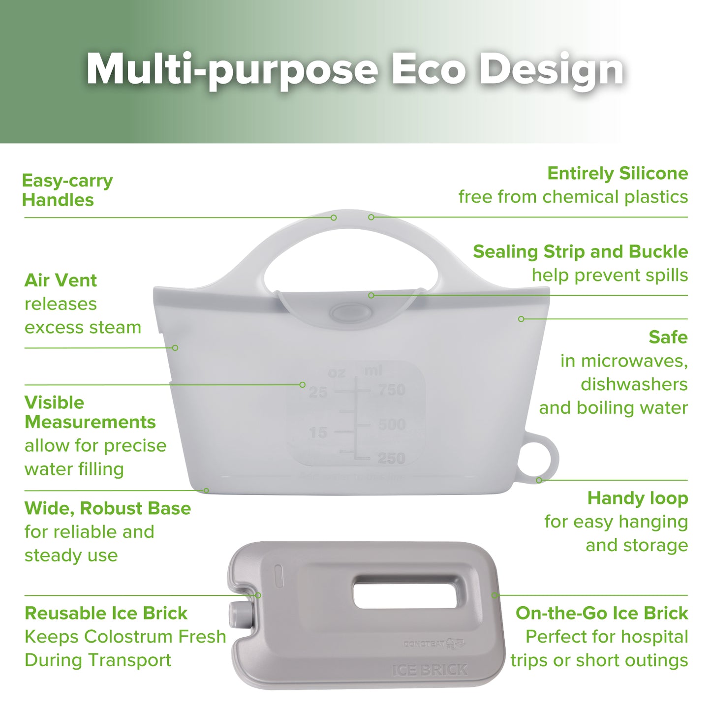 Medical-Grade Silicone Colostrum Collector (Pre-sterilised)