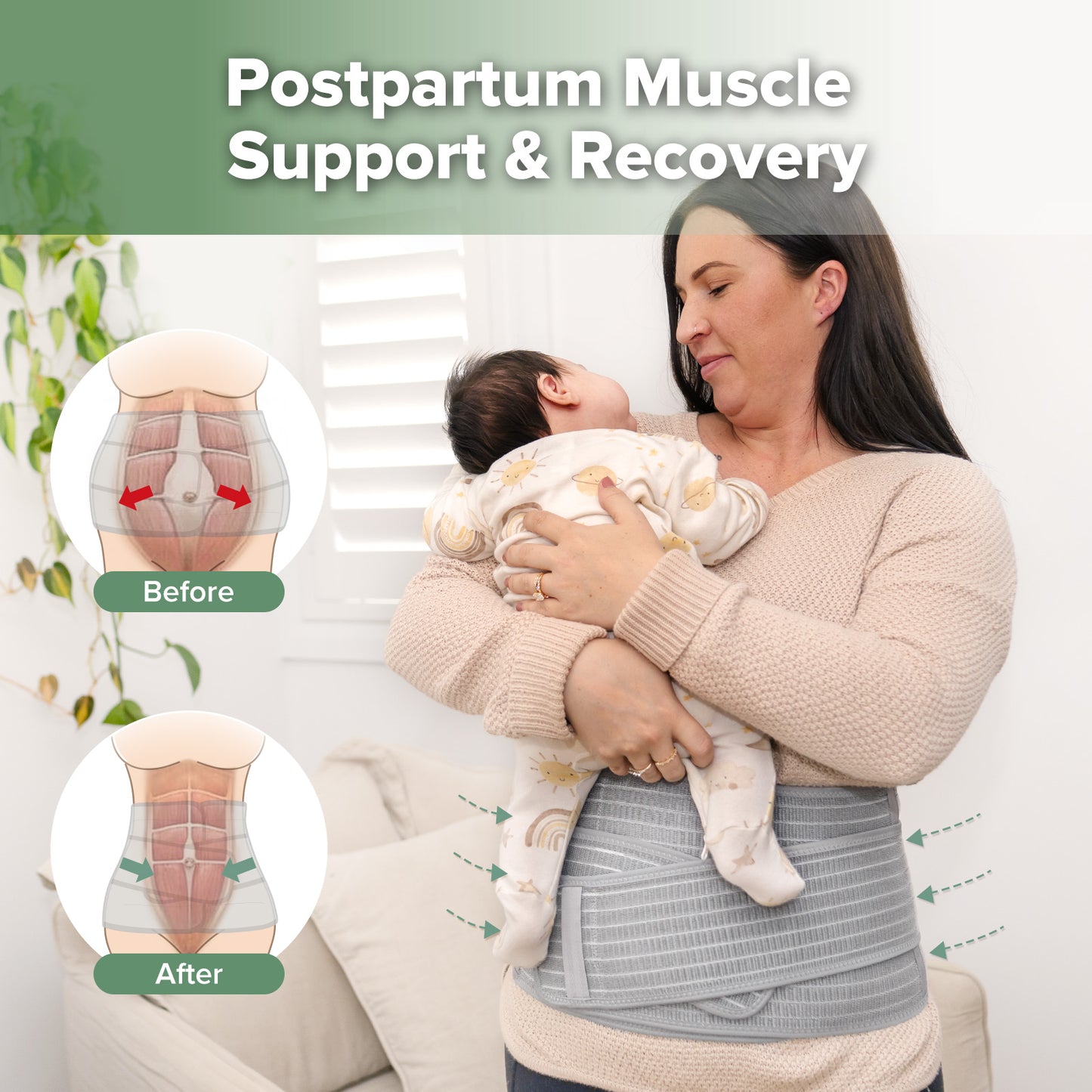 Haakaa Pregnancy & Postpartum Support Wrap