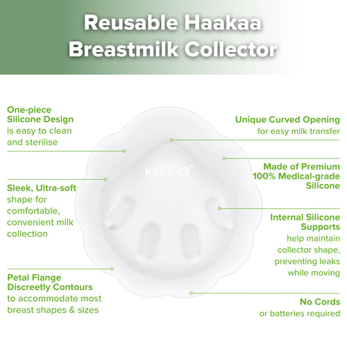 Petal Soft Silicone Milk Collector