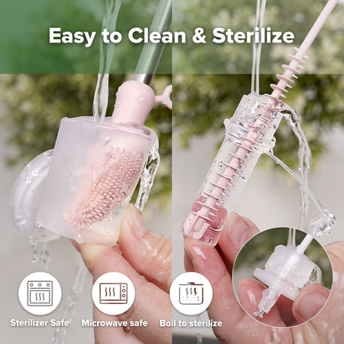 Silicone Colostrum Collector & Lidded Cup Pack (pre-sterilised) - 6ml - 6pcs