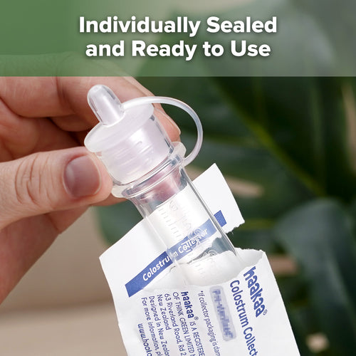 Silicone Colostrum Collector Pack (pre-sterilised) - 6ml - 6pcs