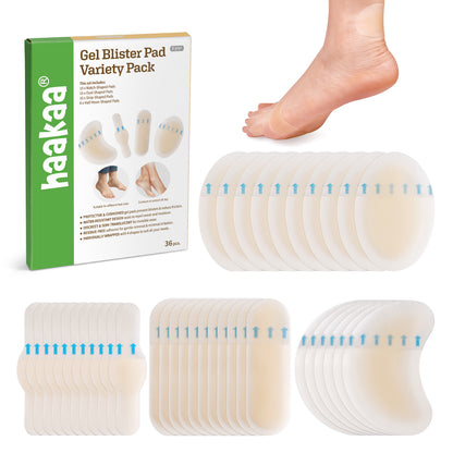 Gel Blister Pad Variety Pack - 36pcs
