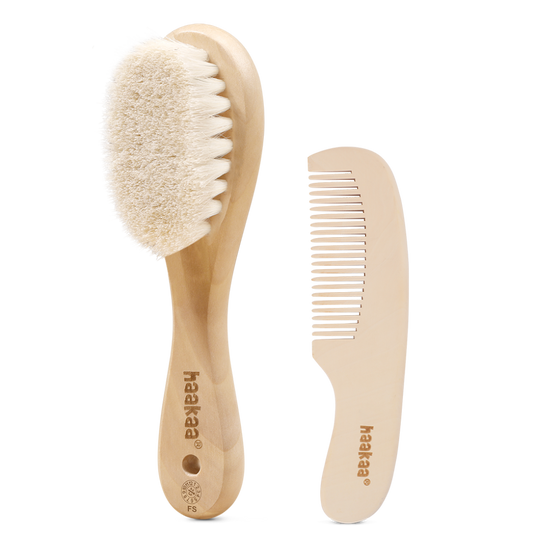 Wool Baby Hairbrush