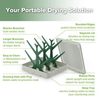 Easy-store Drying Tree & Tray Set