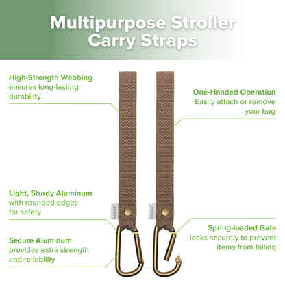 Multipurpose Stroller Carry Straps
