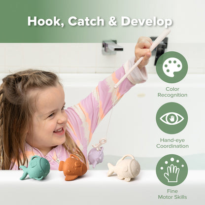 Bathtime Anglers Fishing Toy Set