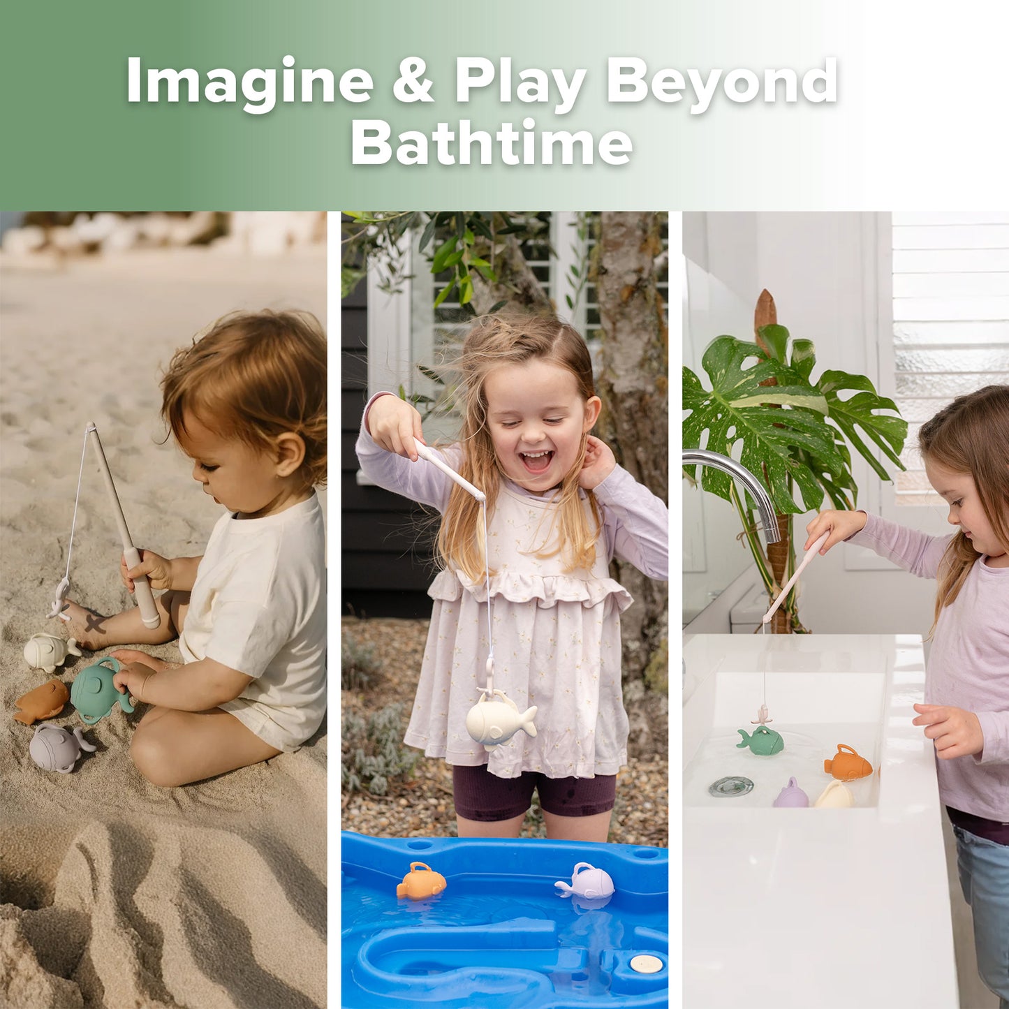 Bathtime Anglers Fishing Toy Set