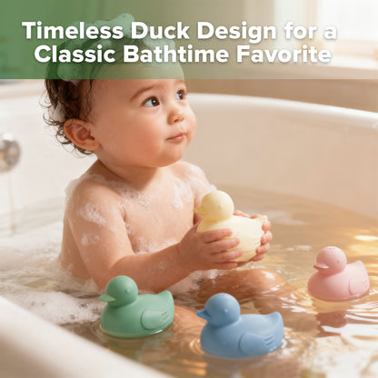 Dinky Ducks Silicone Bath Toy Set