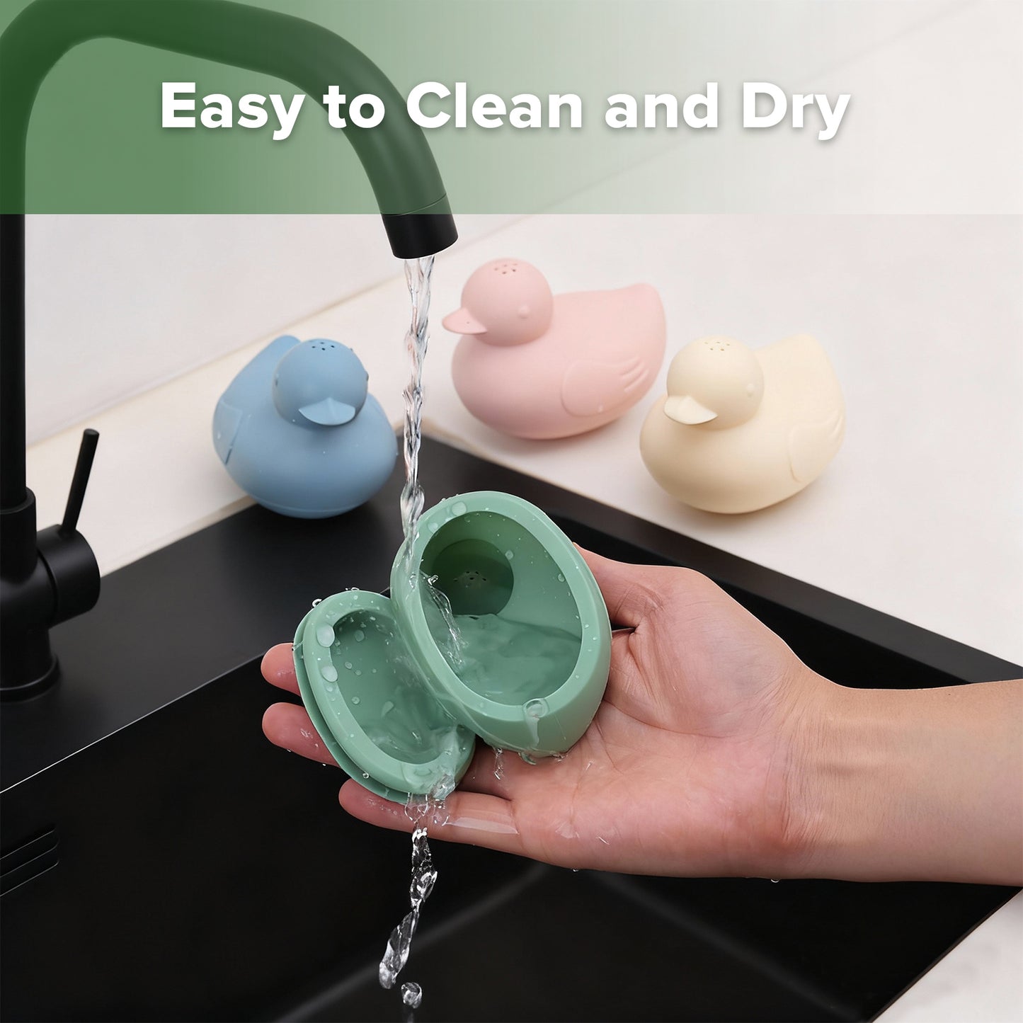 Dinky Ducks Silicone Bath Toy Set