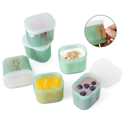 Haakaa Mini Meal Silicone Storage Containers
