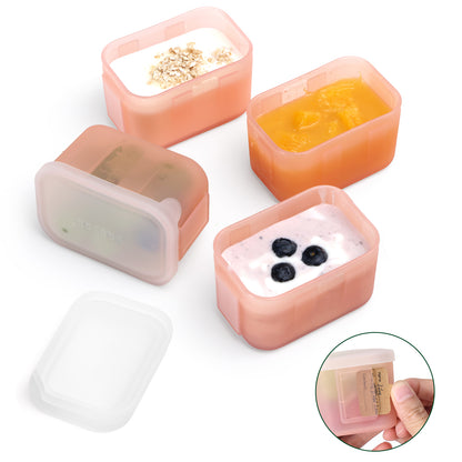 Haakaa Mini Meal Silicone Storage Containers