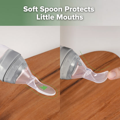 Silicone Baby Food Dispensing Spoon (120ml)
