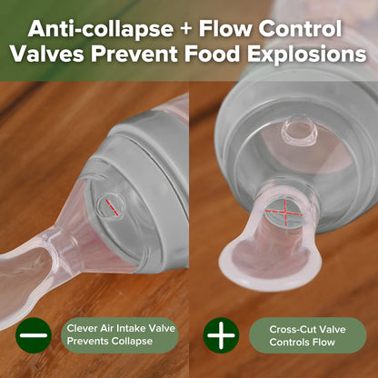 Silicone Baby Food Dispensing Spoon (120ml)