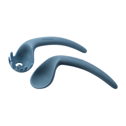 Silicone Self-Feeding Spoon Set