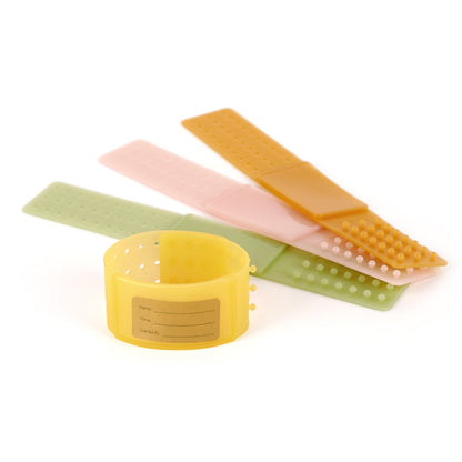 Silicone Adjustable Label Holder ( 2pcs / 4pcs ).