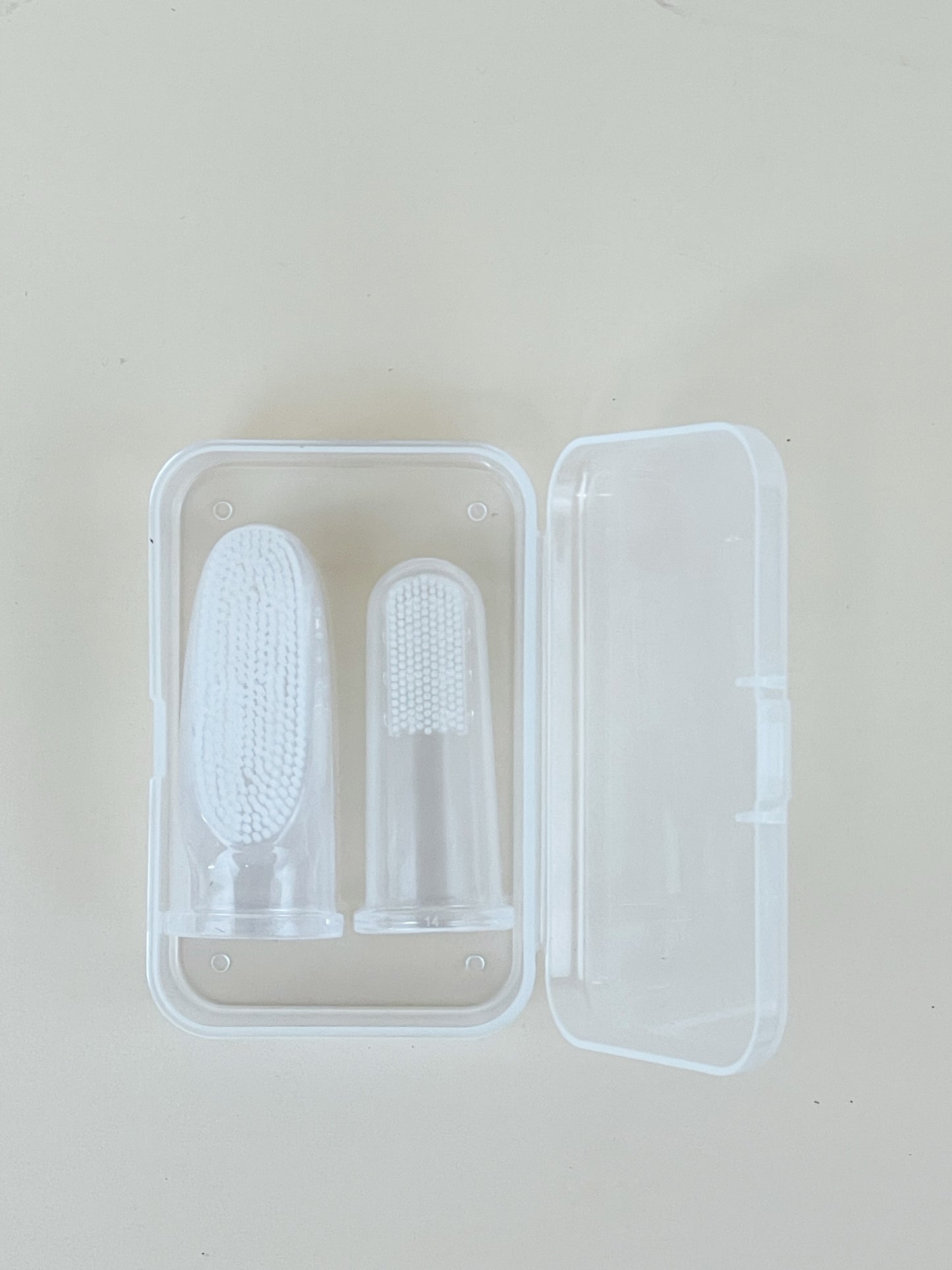 Silicone Finger Toothbrush set 2pcs (S&L) | Haakaa.