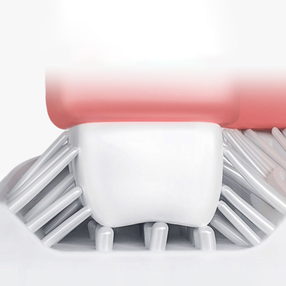 Contoured Silicone Toothbrush | Haakaa.