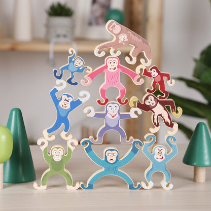 Cheeky Monkey Silicone Stackers.
