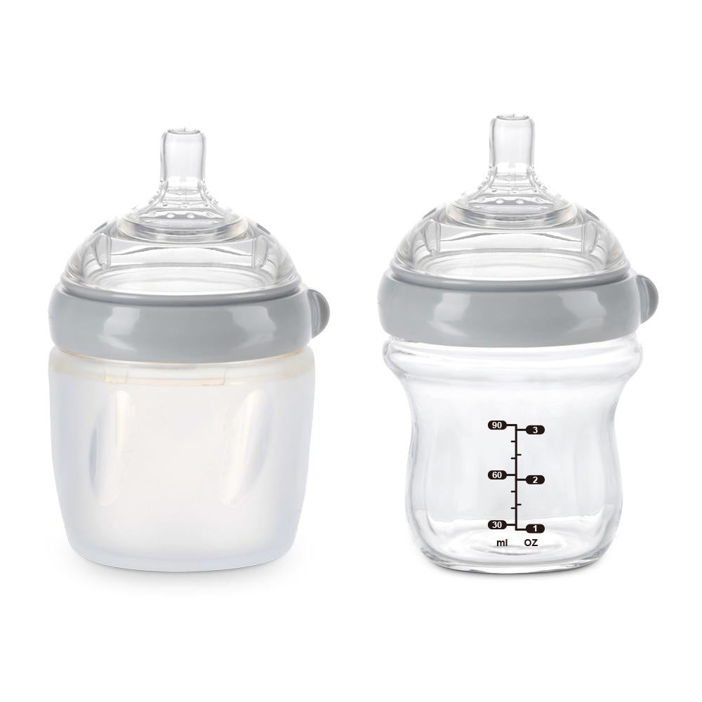 Generation 3 Silicone Bottle Anti-Colic Nipple (S/M/L) - 2pcs | Haakaa.