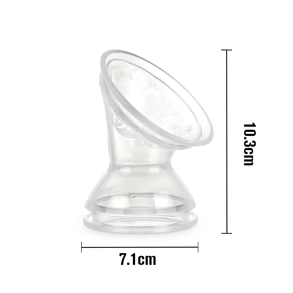 Generation 3 Silicone Breast Pump Flange Attachment | Haakaa.
