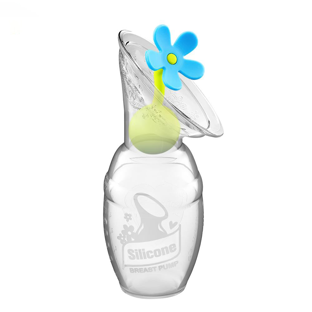 Generation 1 100ml Breast Pump & Flower Stopper Combo | Haakaa.