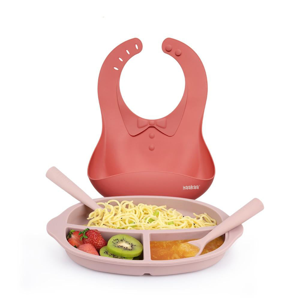 Silicone Kids Dinnerware Set | Haakaa.