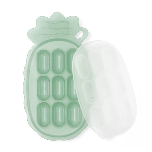 Pineapple Silicone Nibble Tray (with Label Slot)