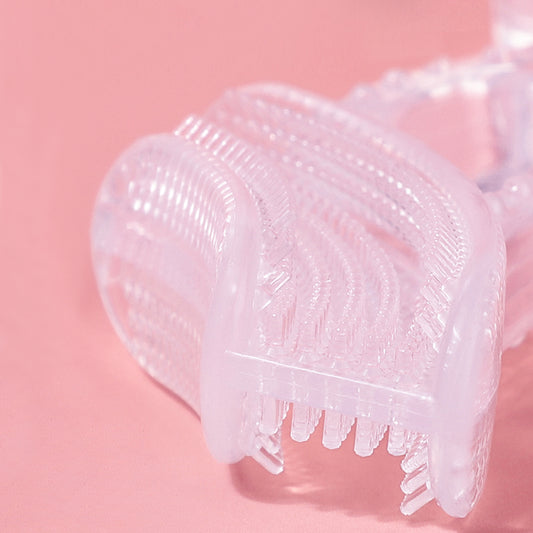 Contoured Silicone Toothbrush | Haakaa.